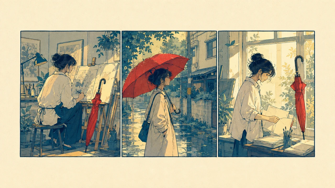 香蕉漫画回环细节架的前后照应画面